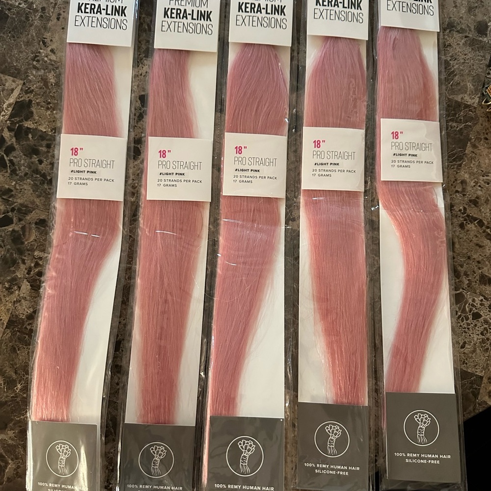 Donna Bella 18” Kera Link Hair Extensions
